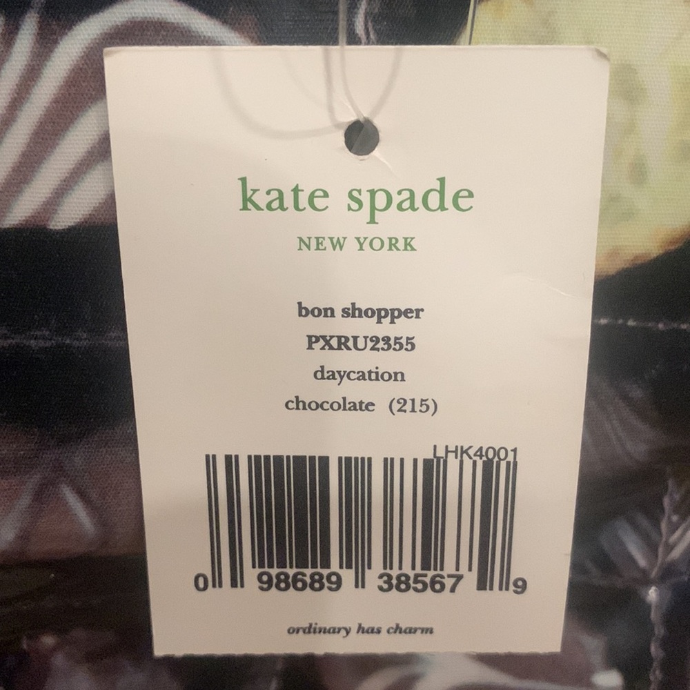 ⭐️BNWT Kate Spade Bon Shopper Chocolates Daycation⭐️Bon Bons - Picture 4 of 4